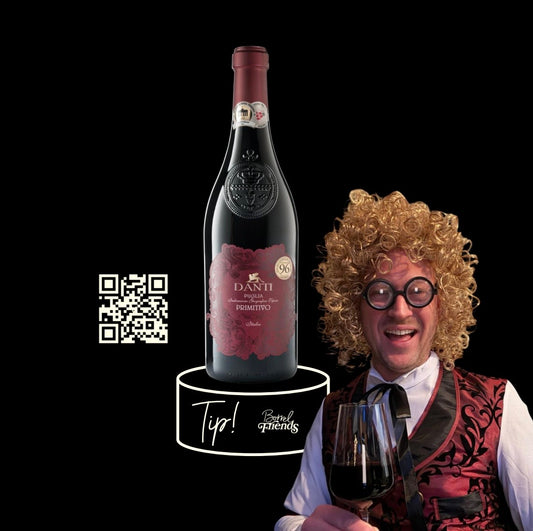 De Borrelier - 6 flessen Danti Primitivo