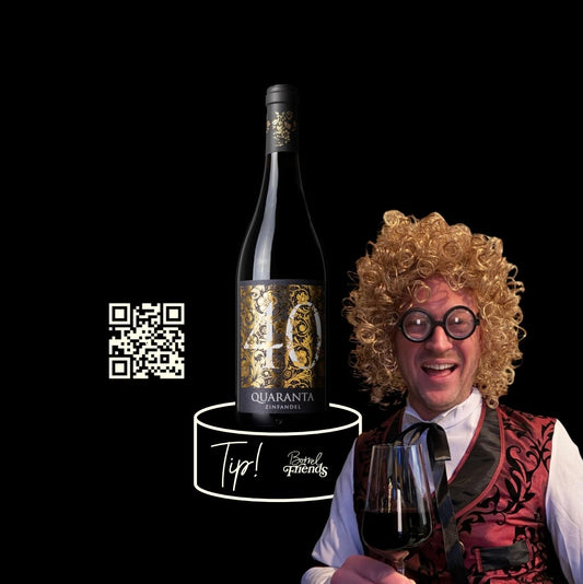 De Borrelier - 6 flessen Quaranta Zinfandel