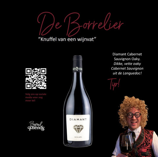 De Borrelier - 6 flessen Diamant Cabernet Sauvignon Oaky