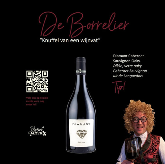 Diamant Cabernet Sauvignon Oaky - De Borrelier Tip!