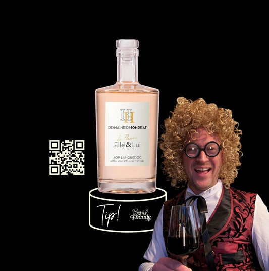 De Borrelier - 6 flessen Elle en Lui Rosé - Oogstjaar 2025