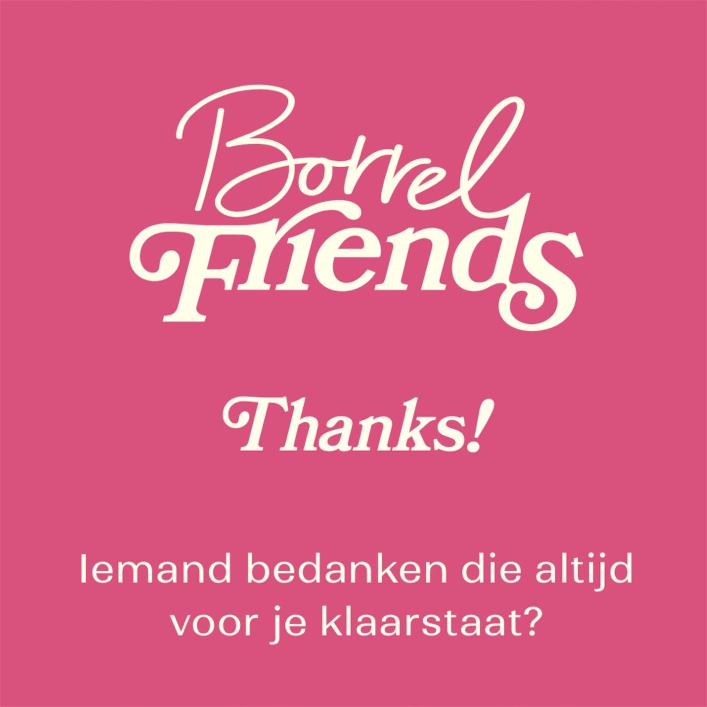 Borrelfriends - Thanks!